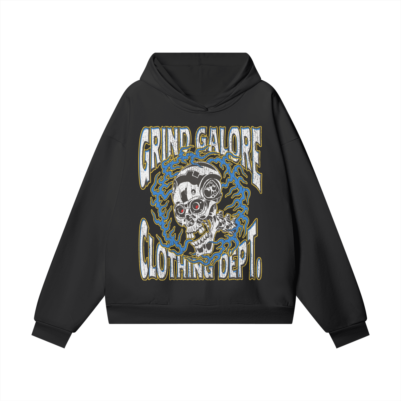 Oversize Heavyweight Hidden Pocket Fleece Hoodie - 460 GSM