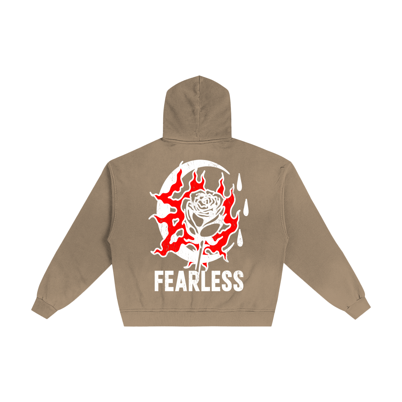 Hand-Frayed Sunfade Zip Hoodie