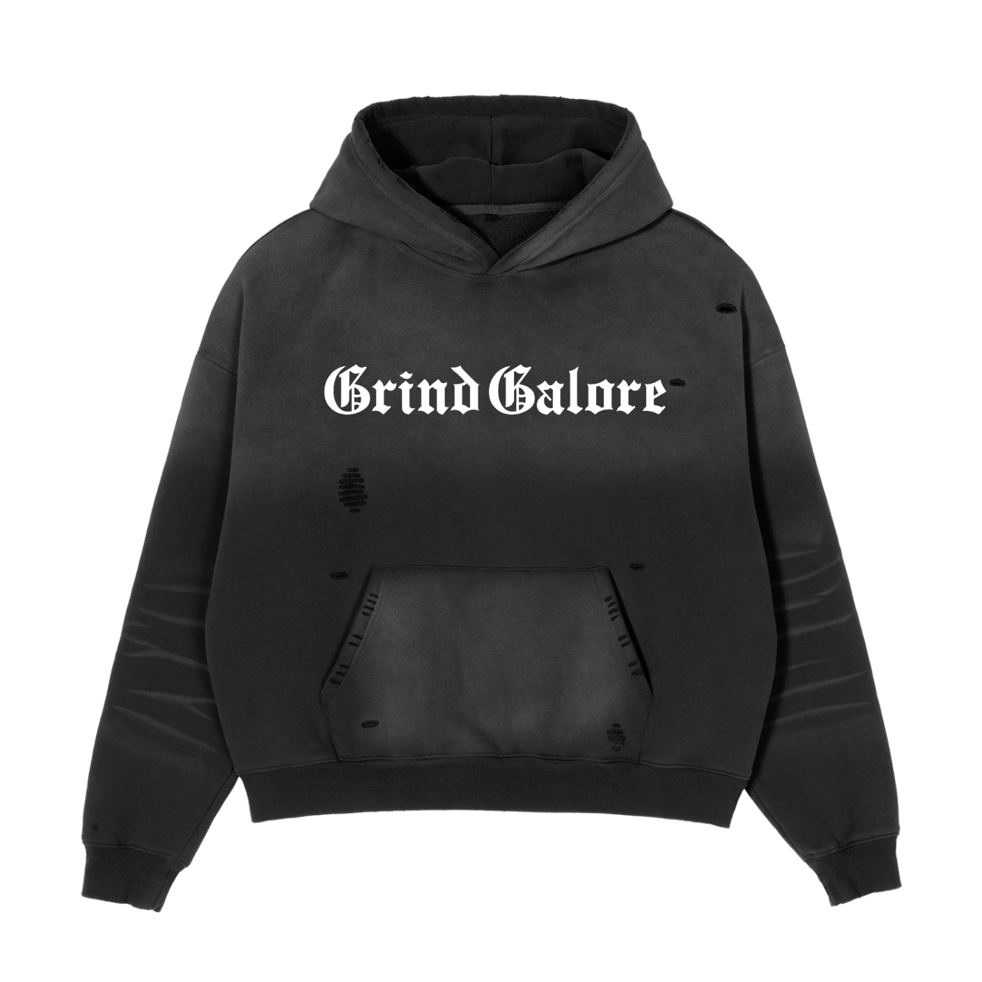Heavyweight Sunfade Boxy Fleece Hoodie