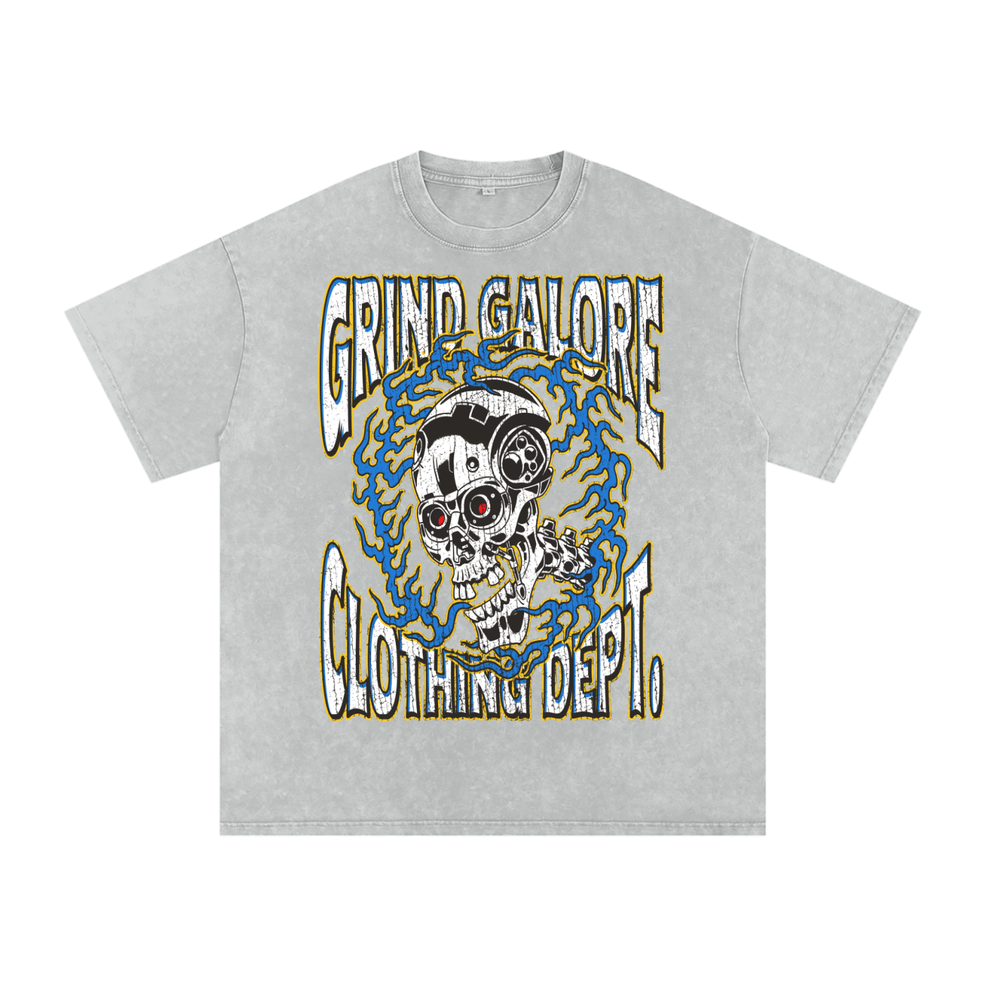Acid Wash Oversize T-Shirt - 250 GSM