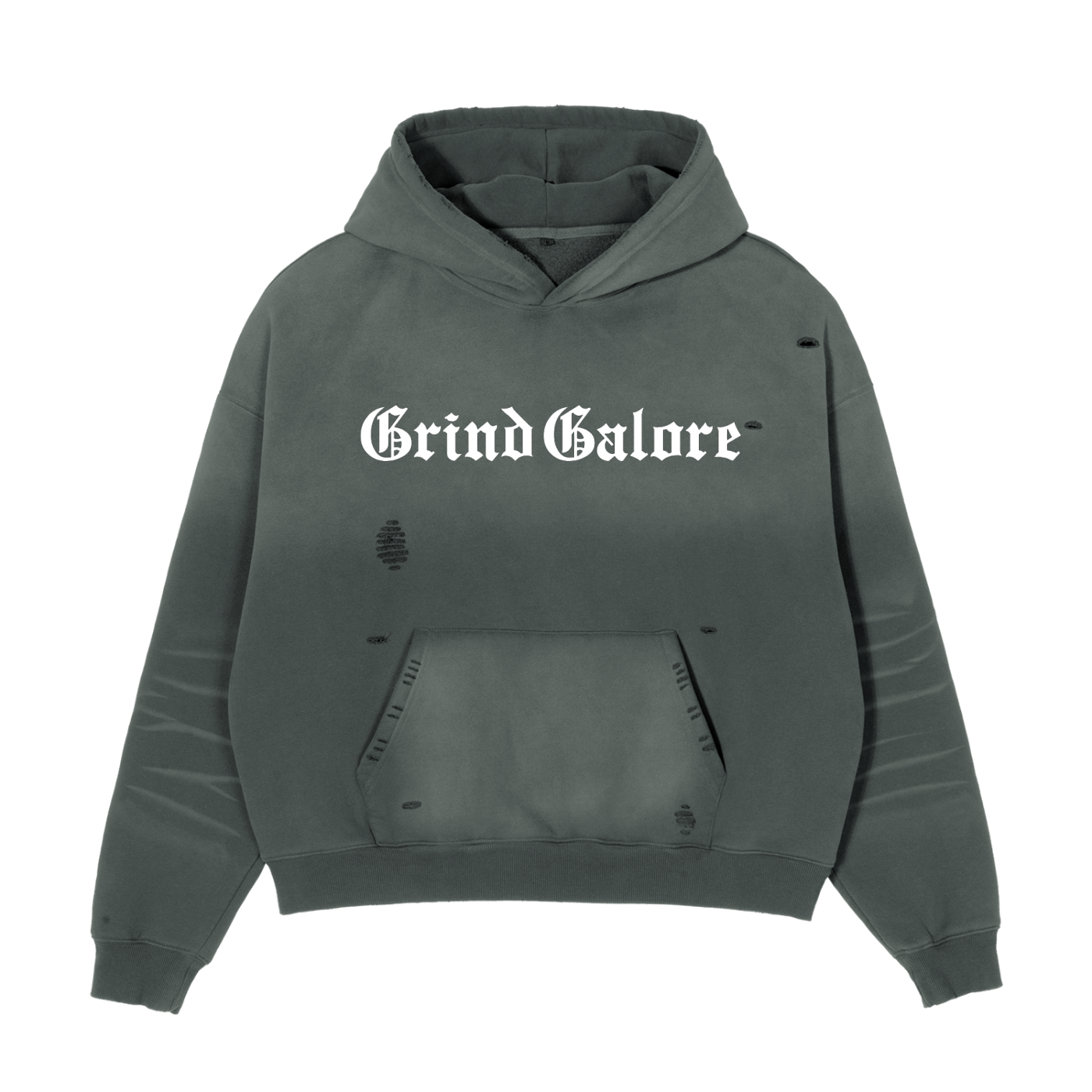 Heavyweight Sunfade Boxy Fleece Hoodie