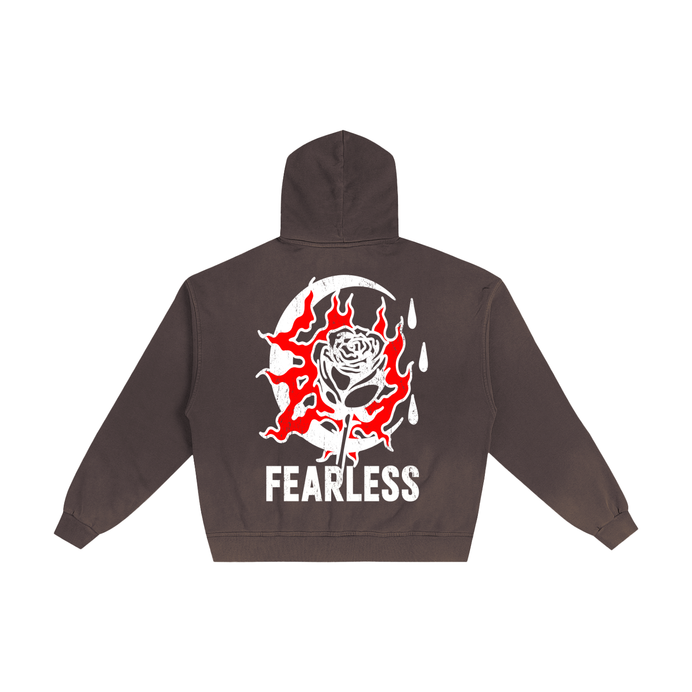 Hand-Frayed Sunfade Zip Hoodie