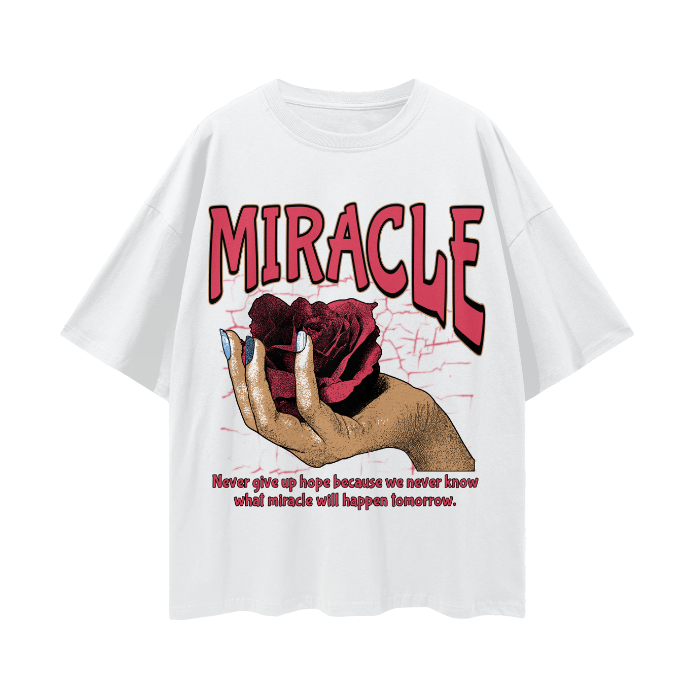 Oversize Deep Drop Shoulder Tee - 190 GSM