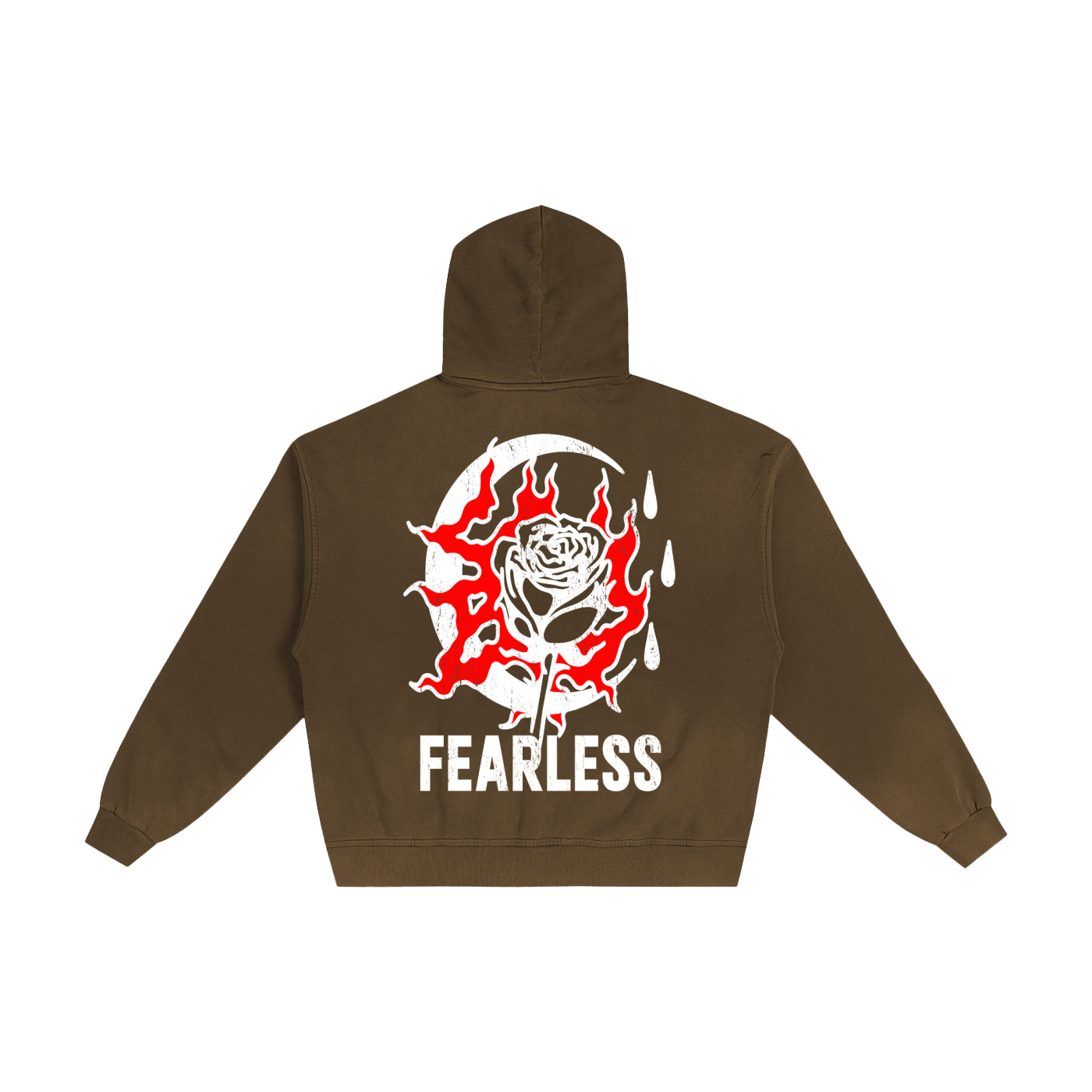 Hand-Frayed Sunfade Zip Hoodie