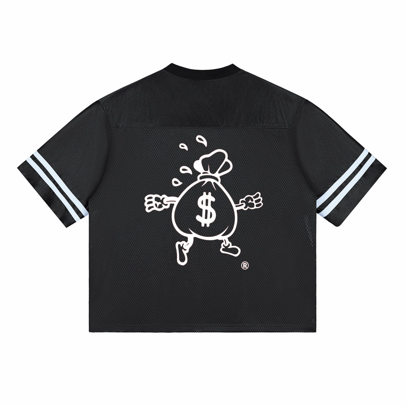 Taped Mesh T-Shirt