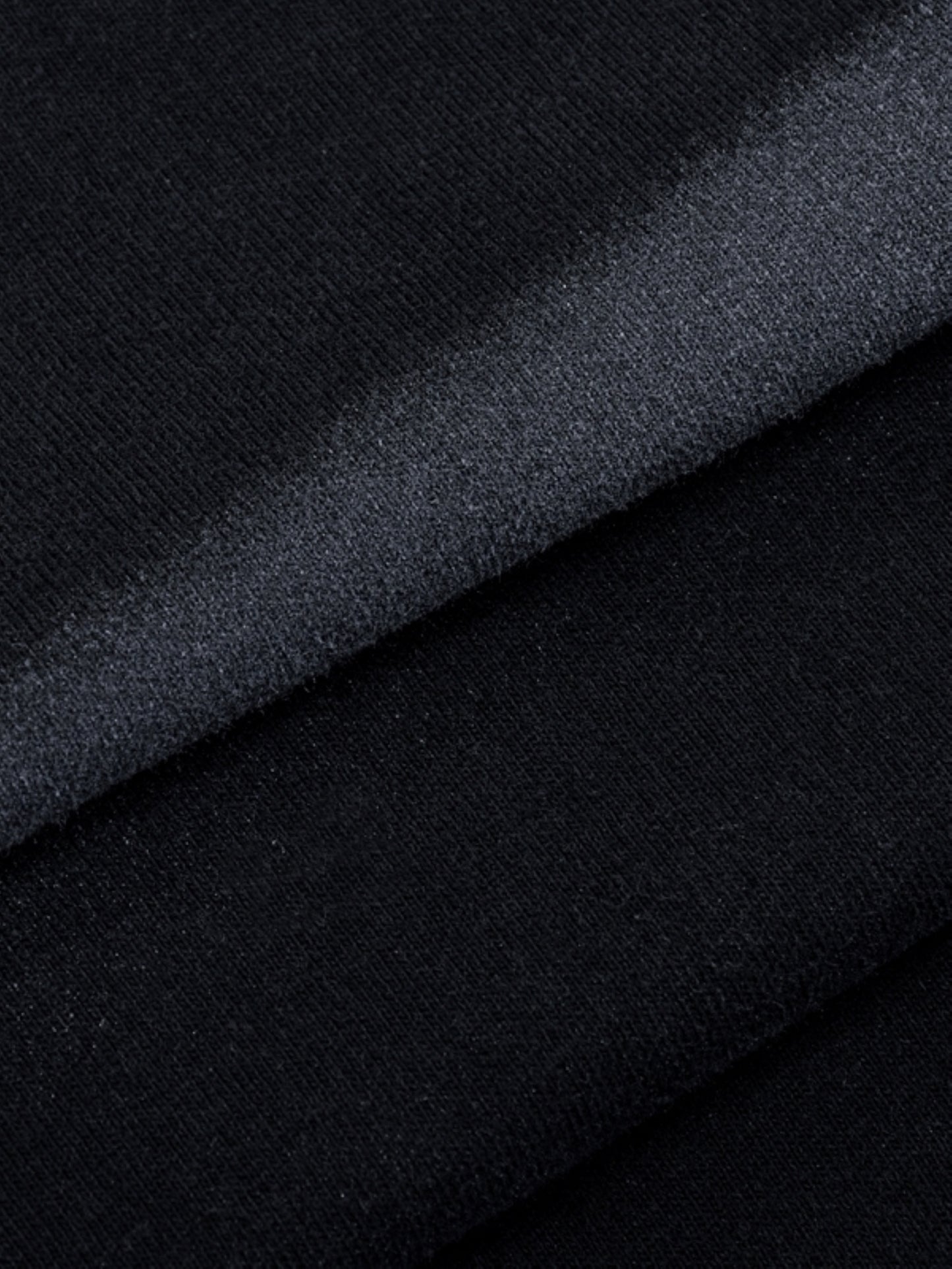 Irregular Stripe Frayed Edge T-Shirt