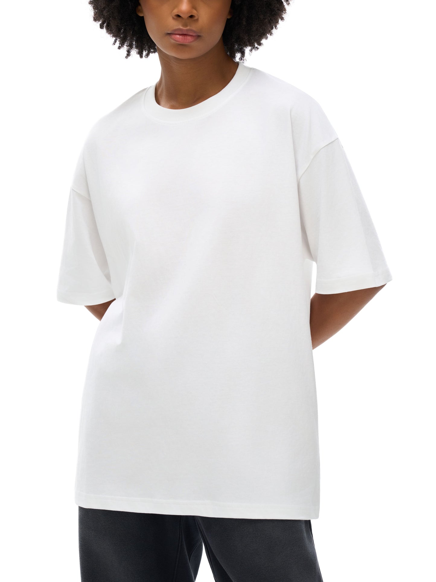 Oversize Deep Drop Shoulder Tee - 190 GSM