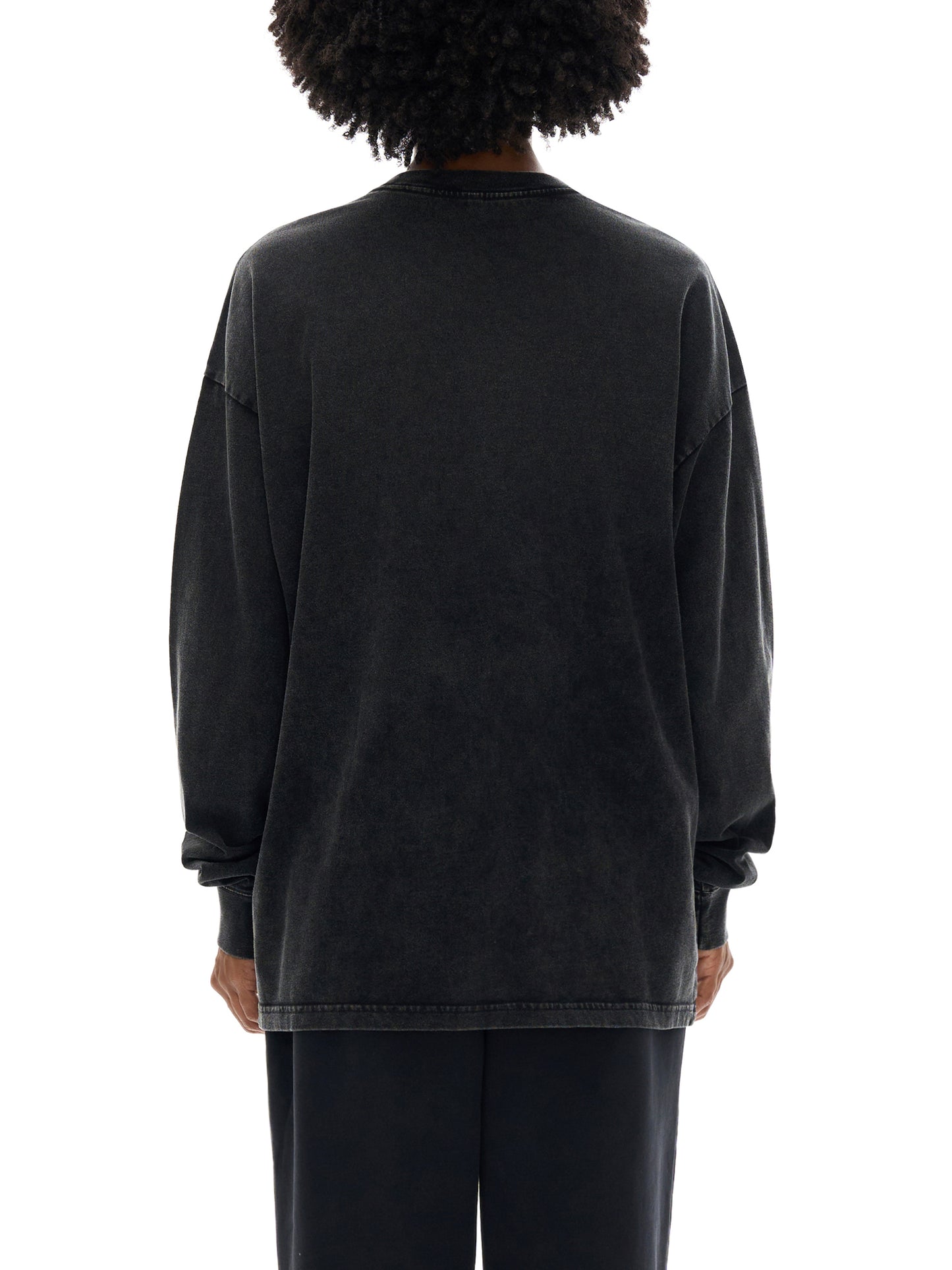 Acid Wash Oversize Long Sleeve T-Shirt - 250 GSM