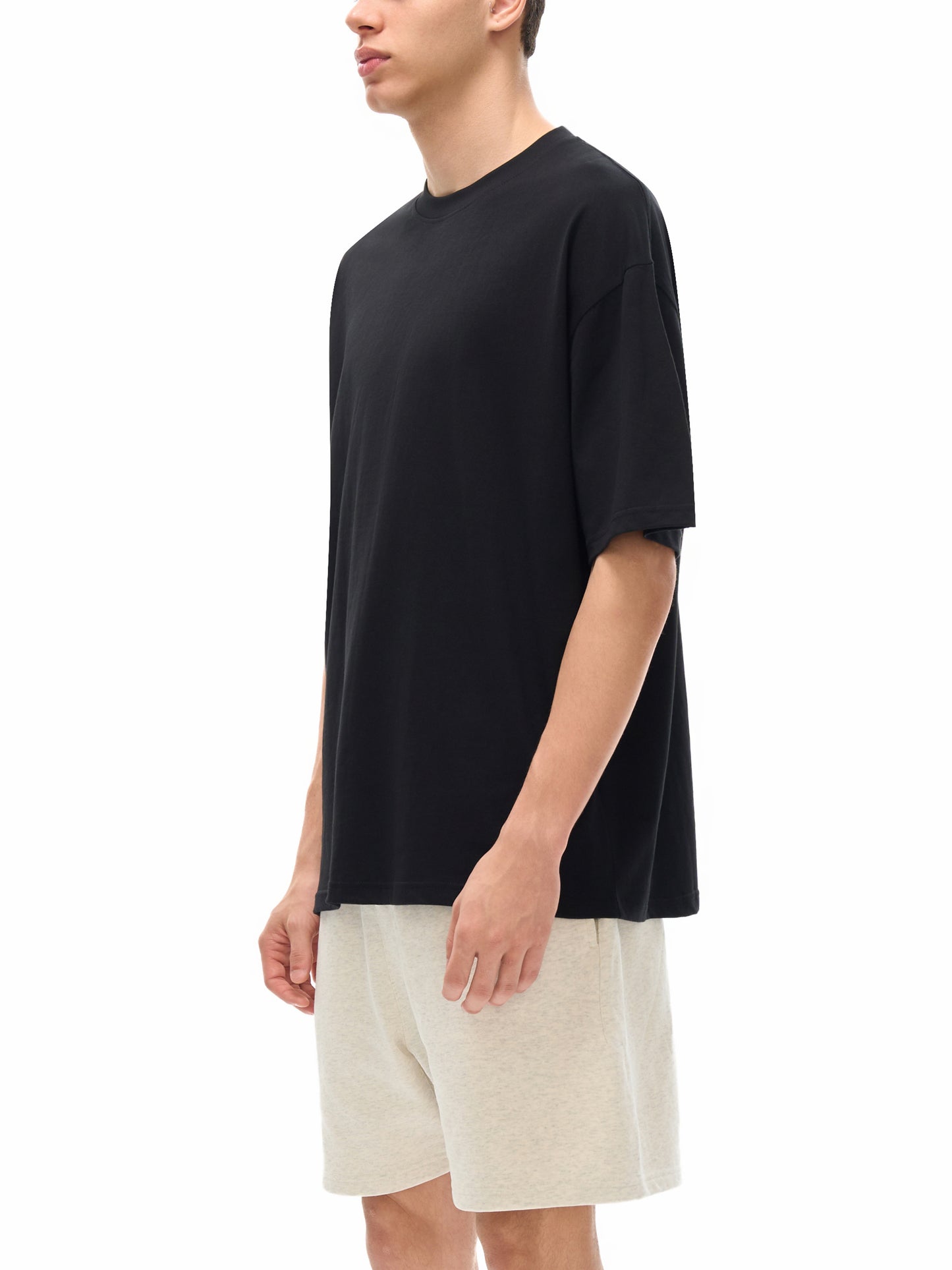 Oversize Deep Drop Shoulder Tee - 190 GSM