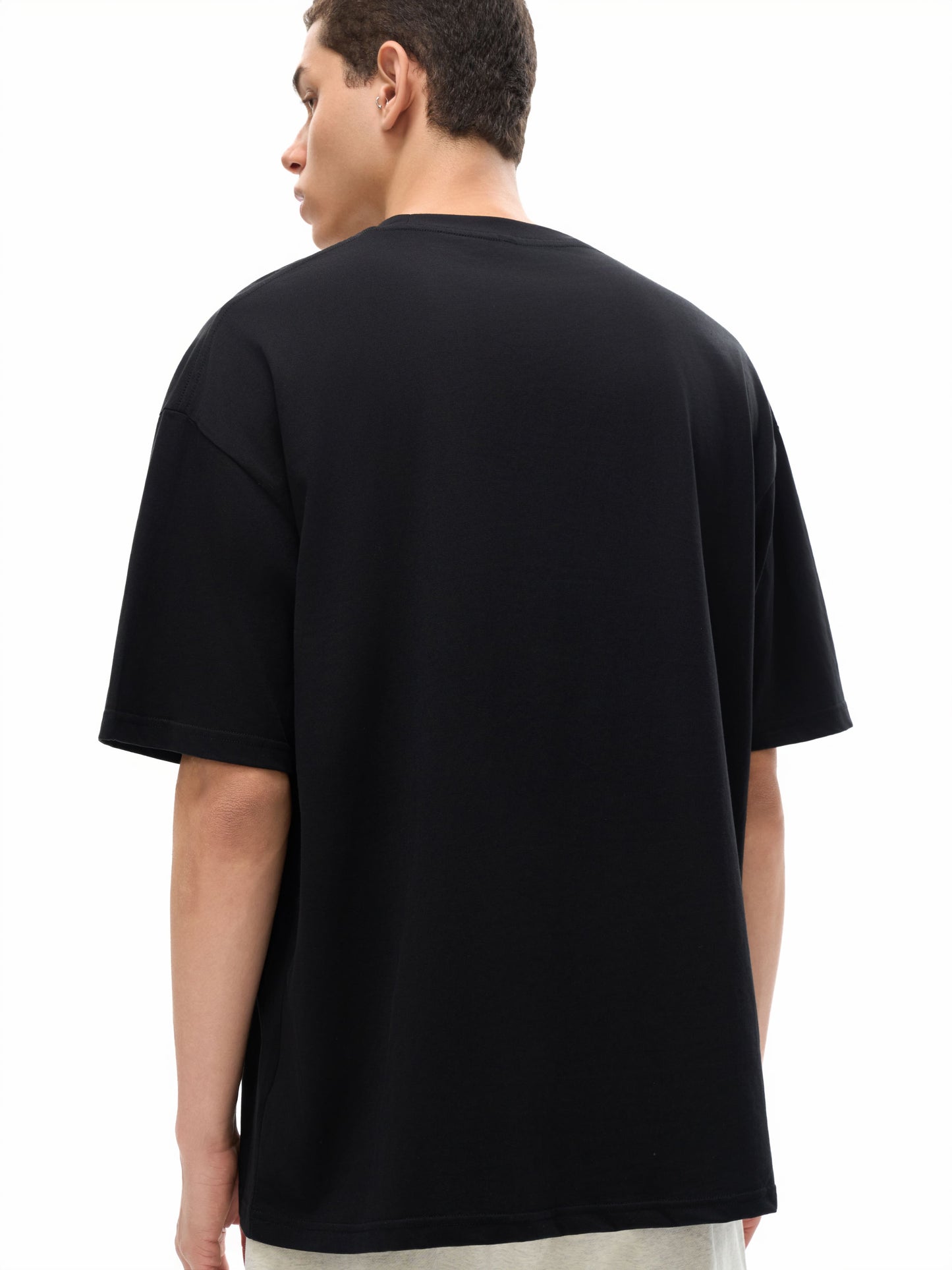Oversize Deep Drop Shoulder Tee - 190 GSM