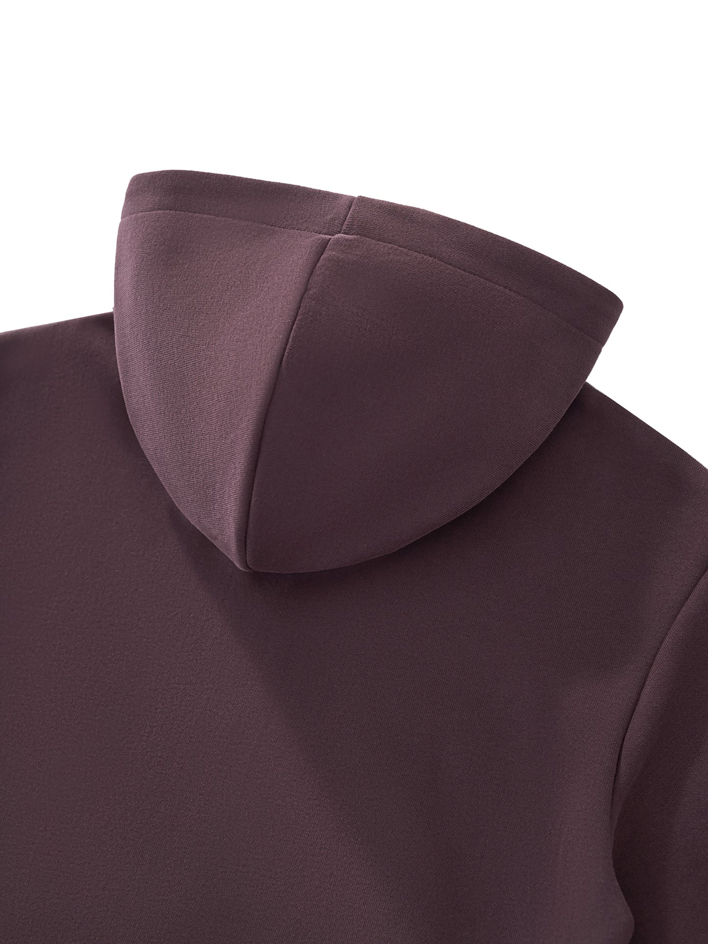 Essential Cropped Zip-Up Hoodie