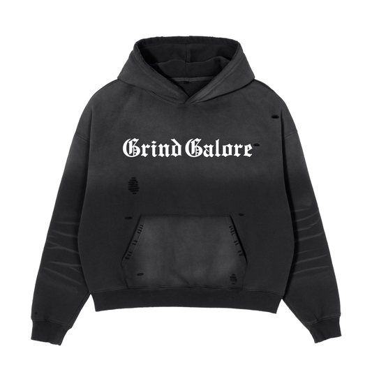 Heavyweight Sunfade Boxy Fleece Hoodie