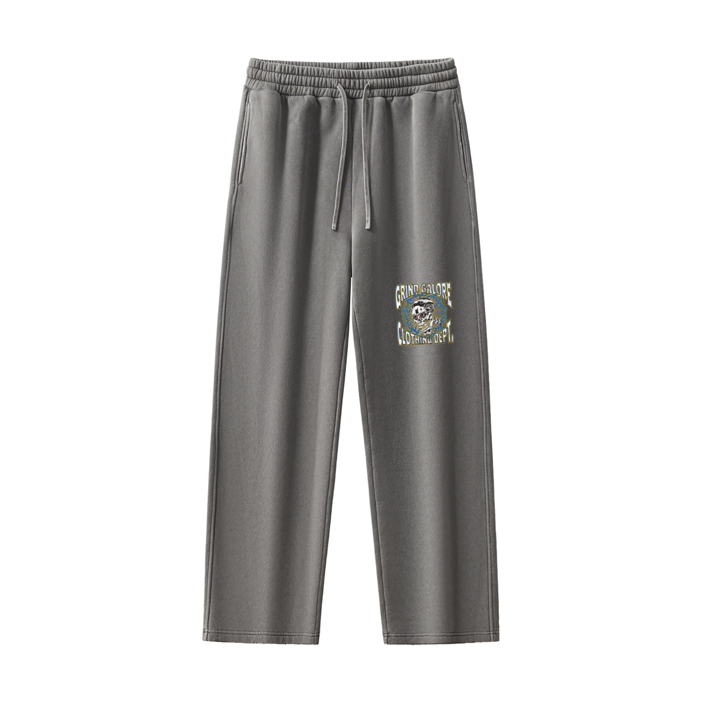 Frayed Enzyme Washed Fleece Sweatpants