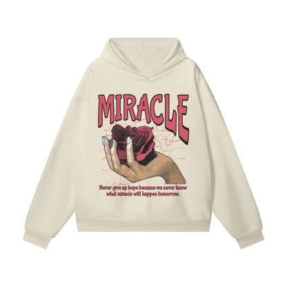 Oversize Heavyweight Hidden Pocket Fleece Hoodie - 460 GSM