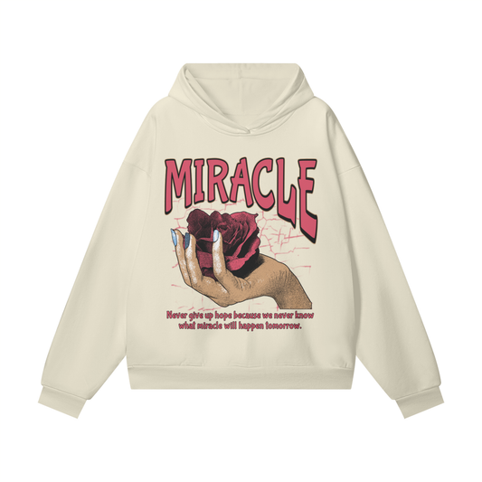 Oversize Heavyweight Hidden Pocket Fleece Hoodie - 460 GSM