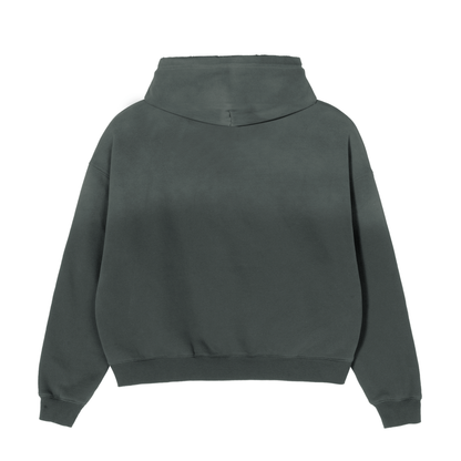 Heavyweight Sunfade Boxy Fleece Hoodie
