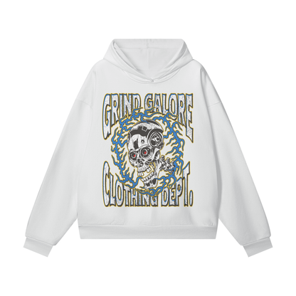 Oversize Heavyweight Hidden Pocket Fleece Hoodie - 460 GSM