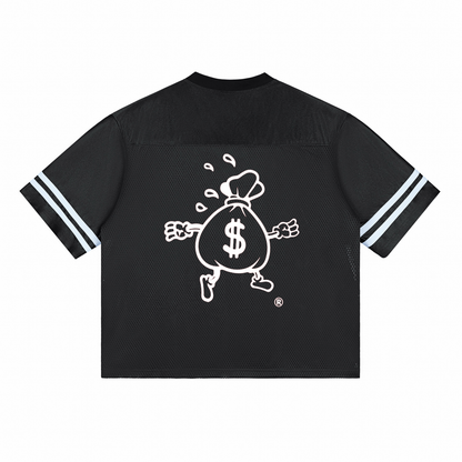 Taped Mesh T-Shirt