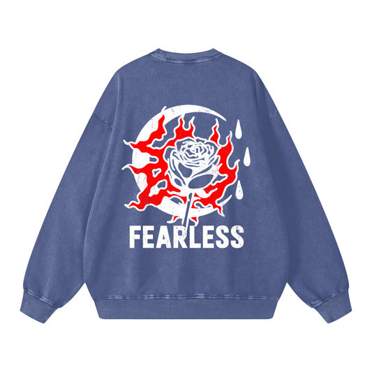 Acid Wash Oversize Sweatshirt - 360 GSM