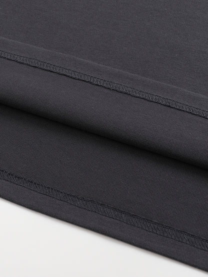 Oversize One-piece Pattern Cut Boxy Tee - 300 GSM
