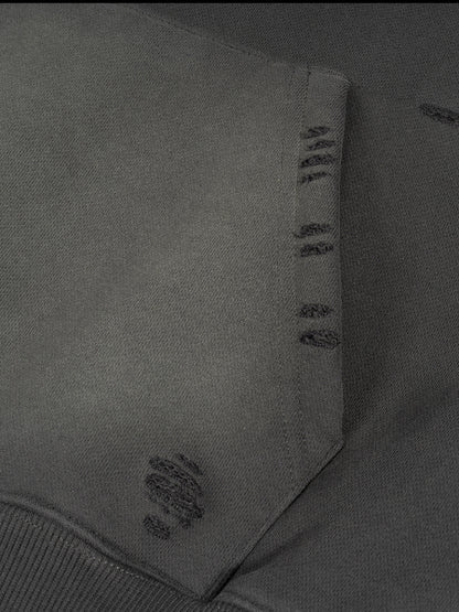 Heavyweight Sunfade Boxy Fleece Hoodie