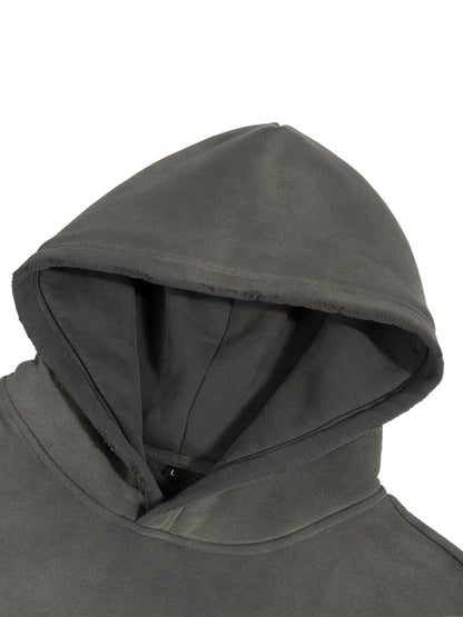 Heavyweight Sunfade Boxy Fleece Hoodie