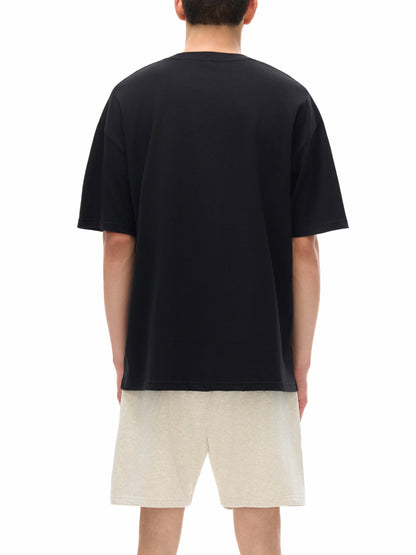 Oversize Deep Drop Shoulder Tee - 190 GSM