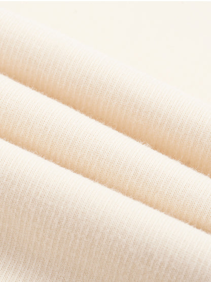 Knitted Round Neck Oversize Sweatshirt